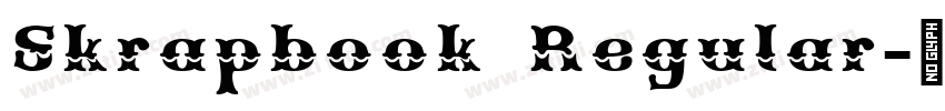 Skrapbook Regular字体转换 Skrapbook Regular字体转换